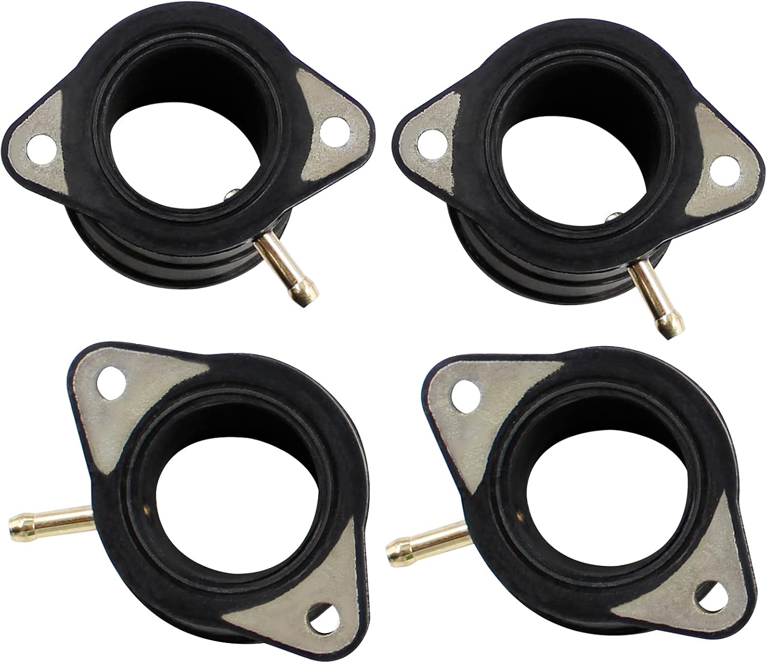 Road Passion Motorcycle Carburetor Carb Intake Manifold Boots Joint 2H7-13596-00-00 Replacement for Yamaha XS1100L Midnight Special 1980-1981/ XS1100SF/SG/SH Special 1979-1981