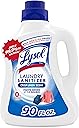 Lysol Laundry Sanitizer Additive, Bacteria-Causing Laundry Odor Eliminator, Detergent Additive, Crisp Linen, 90oz
