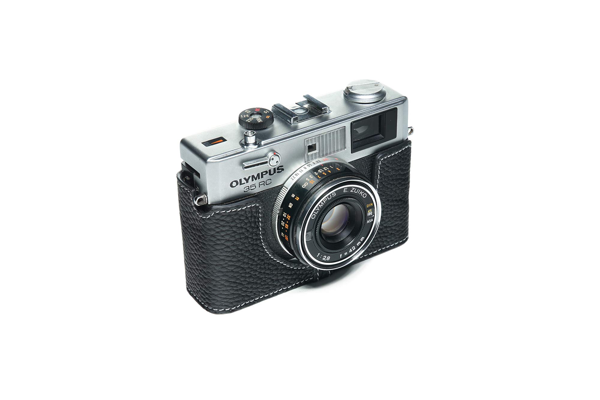Amazon | BolinUS 35 RCケース ハンドメイド 本革 ハーフカメラケース