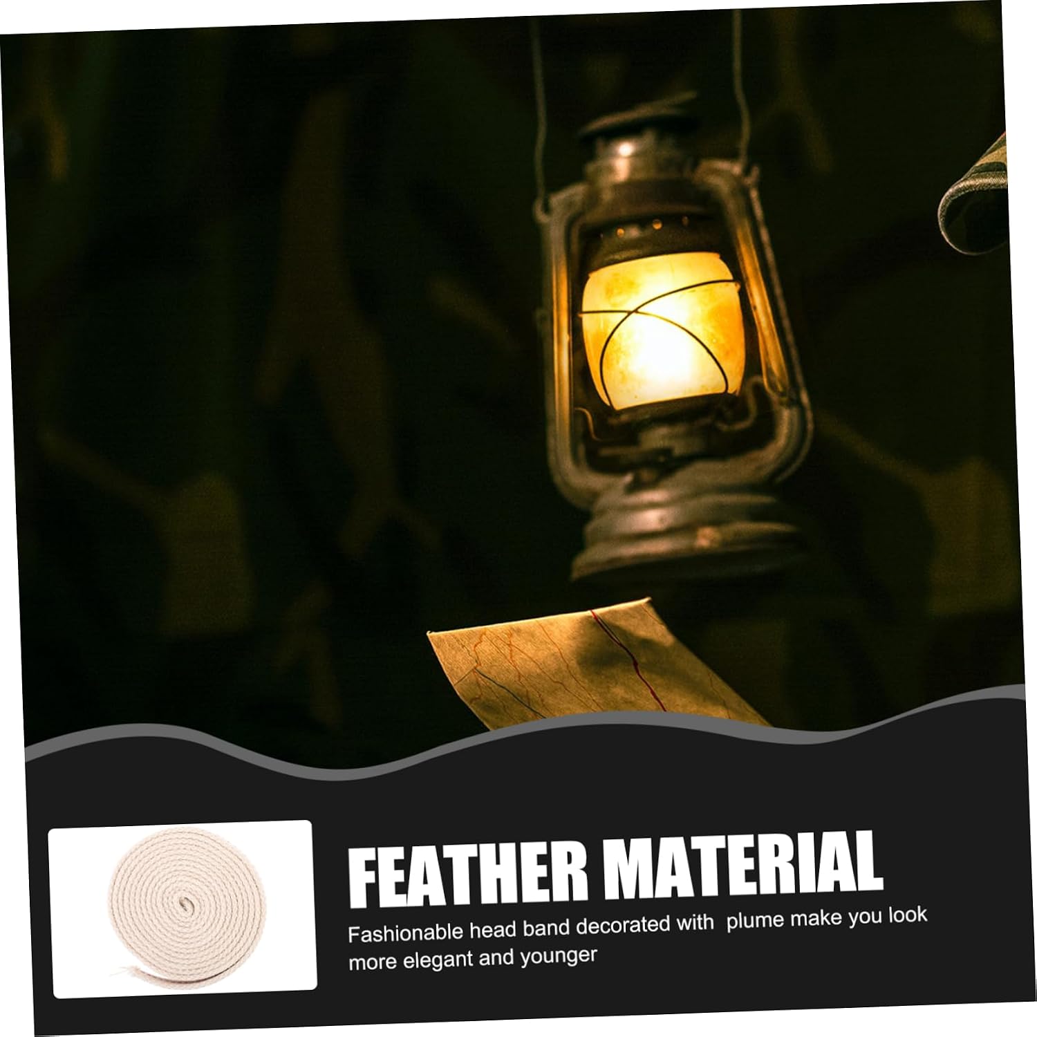 1m Cotton Oil Lamp Wicks for Kerosene Lanterns Pure Cotton Replacement Wicks Feet Long for Home Use and Camping Compatible with Various Oil Lamps