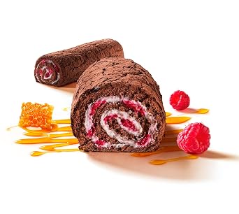 Honey roll MARLENKA with cocoa and raspberries 300g (300)