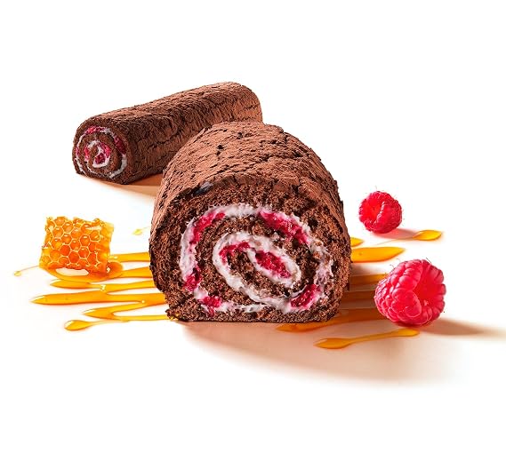 Honey roll MARLENKA with cocoa and raspberries 300g (300)