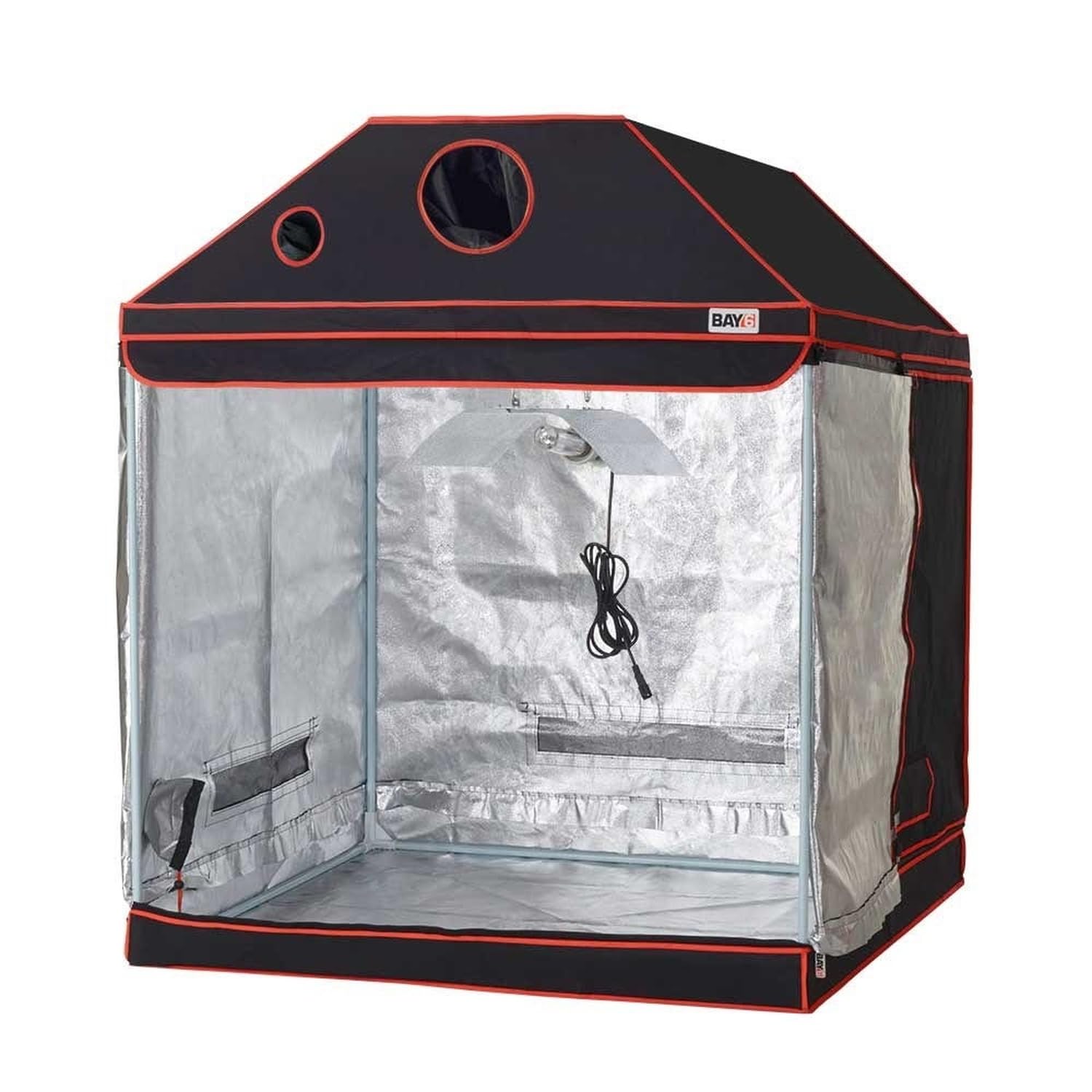 BAY6 120x120x180cm Silver Grow Tent for Indoor Growing