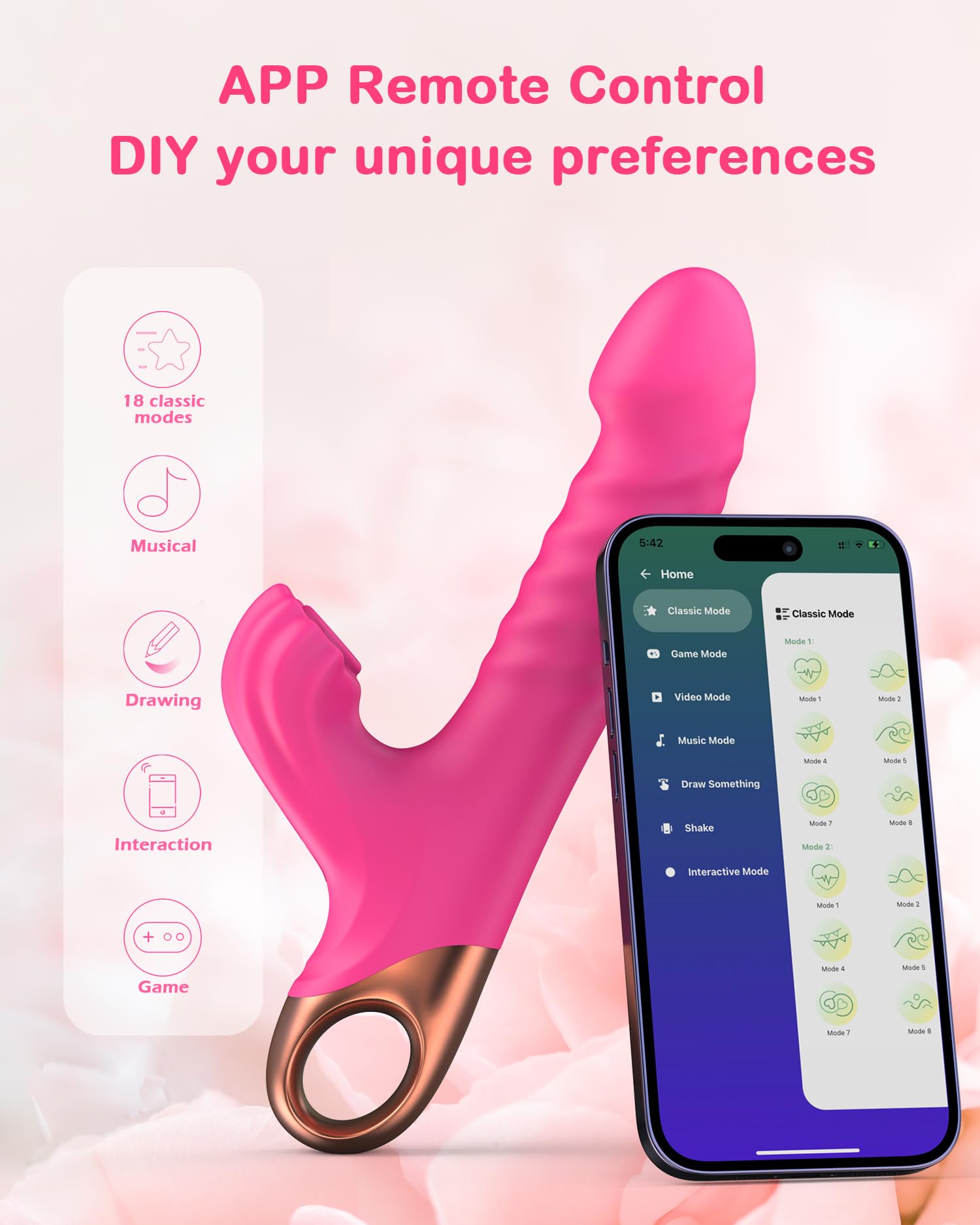 Amazon.com: Sex Toys for Women Vibrators, Realistic Dildo Sex Toy with 9  Powerful Thrust Vibrating 9 Sucking Modes, Adult Toys Thrusting Vibrator G  Spot Vibrator, Clitoral Stimulator Adult Toy (Rose Red) :