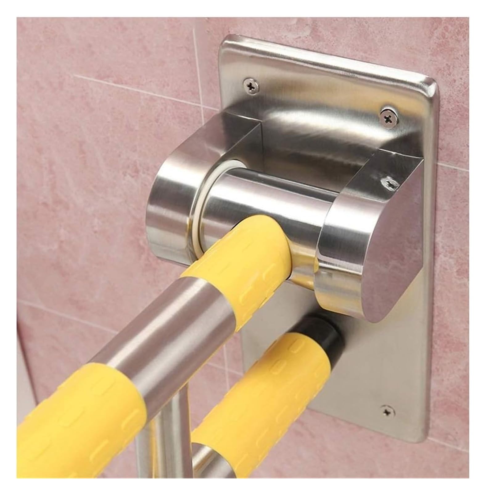 Barras de agarre de seguridad, barandillas de acero inoxidable, barra de ducha de baño, soporte antideslizante sin barreras, 75 cm
