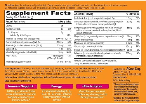 Miniatura 3 de Emergen C Pink Lemonade 30 PKT