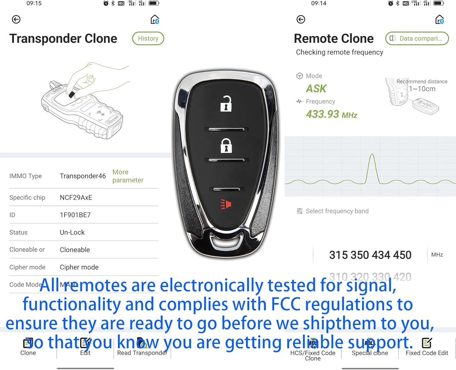 Smart Key for Chevrolet Blazer 2018-2025, Alliskeys 3-Buttons Proximity Remote Control Key Fob Replacement for Chevy Blazer Traverse Trailblazer 2018-2025 HYA4EA HYQ4ES