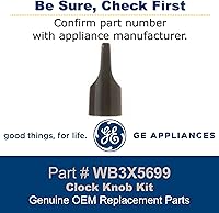 Vista 2 de Ge neral Electric WB3X5699 - Kit de perilla de reloj, color negro