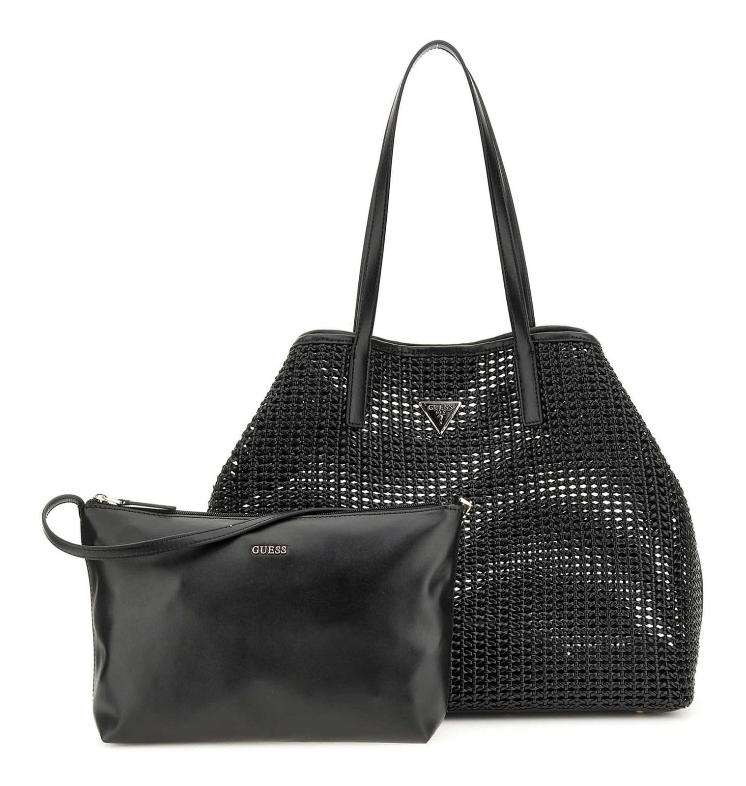 GUESS bolso shopper Brigitta 2 in 1 Tote Black negro