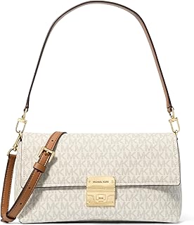 Michael Kors womens Addie Medium Convertible Pouchette Crossbody Bag
