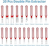 Vista 3 de Juego de herramientas de extracción de terminales 39 piezas, kit mejorado de extractor de llaves rotas, extracción de pines eléctricos de conector