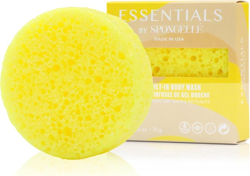 SPONGELLÉ Esponja Corporal Coconut Essentials com Espuma para Banho