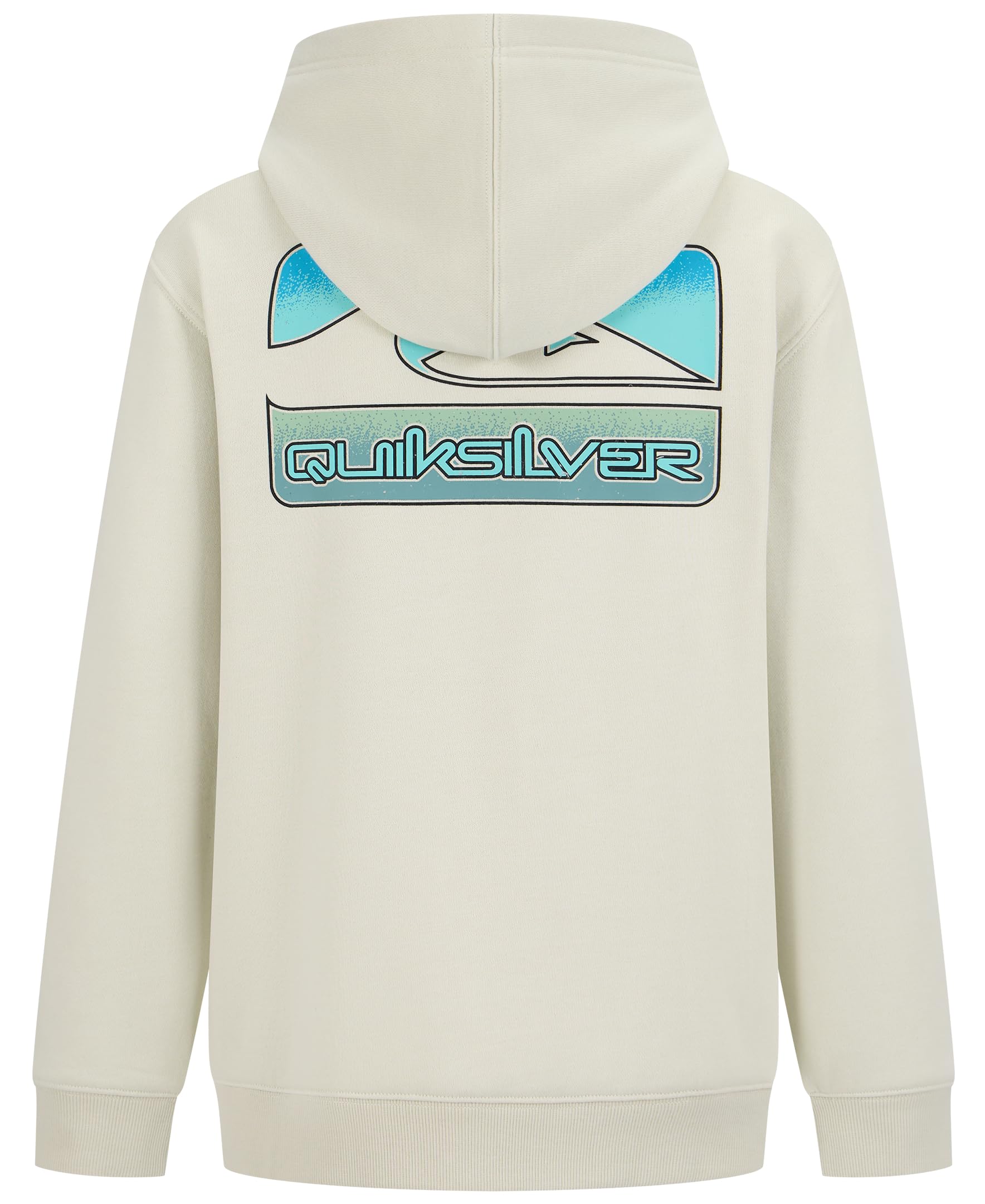 Quiksilver Sudadera con Capucha de Forro Polar con Cremallera Completa para niño con Bolsillo Frontal