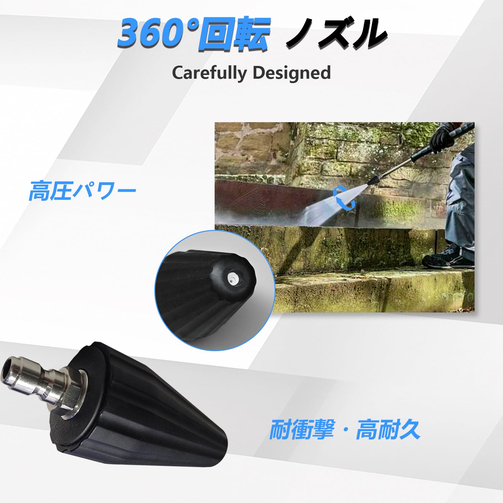 Amazon.co.jp: DERASL高圧洗浄機用 1/4インチ クイックコネクタ