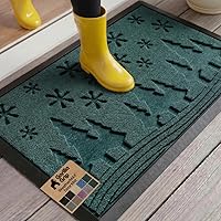 Vista 36 de Gorilla Grip WeatherMax - Tapete para todas las estaciones 100% impermeable, 23 x 35 pulgadas, goma natural duradera, resistente a manchas