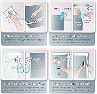 Vista 7 de BDF S8MB05 - Película de seguridad y privacidad diurna de 8 mil, color negro 5 (muy oscuro), 30 pulgadas x 12 pies