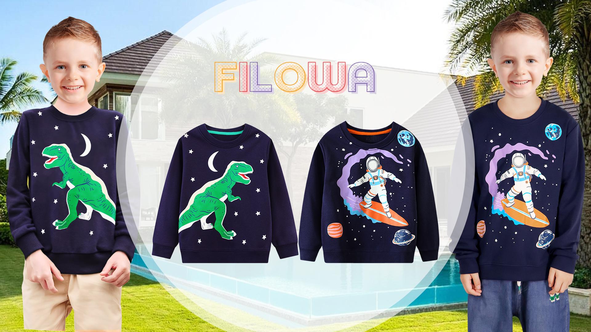 Dinosaurier Pullover In Jungen-Pullover & -Stri Produktbild-Vorschau 10