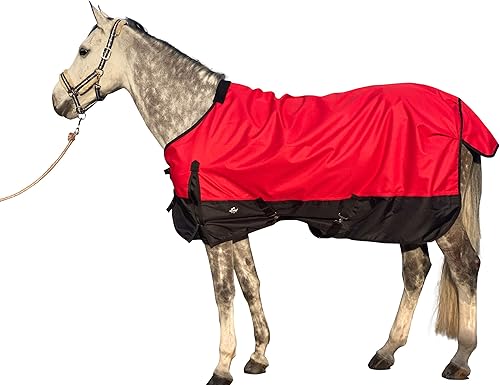 Miniatura 3 de Manta de caballo impermeable y transpirable de 1200 denier, manta de caballo de equitación (70 pulgadas, turquesa)