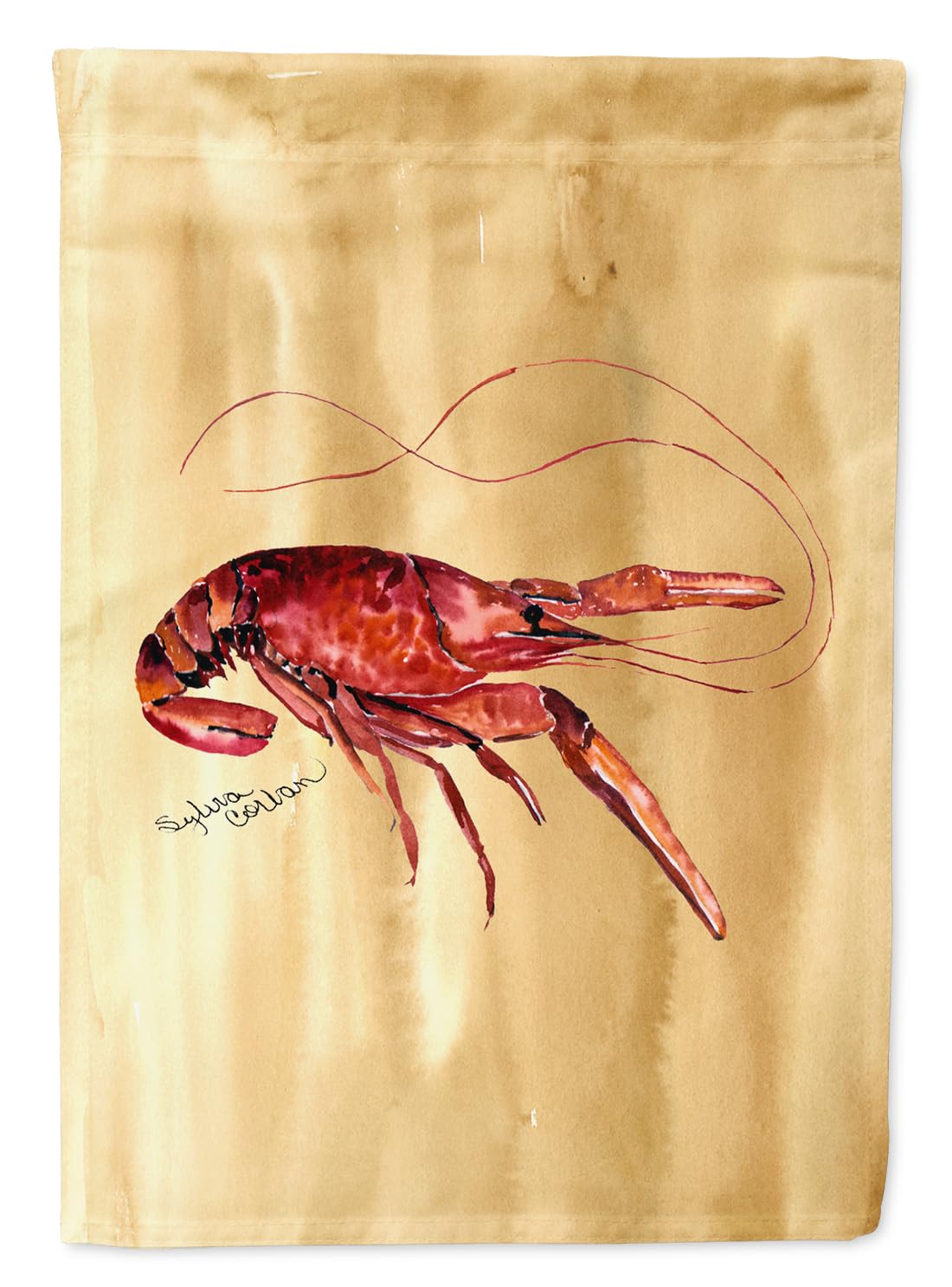 Crawfish Flag Caroline's Treasures drapeau de jardin de petite taille multicolore - 8