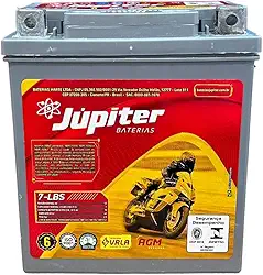Bateria Moto Júpiter 7LBS 7ah Twister CB 300 Bros
