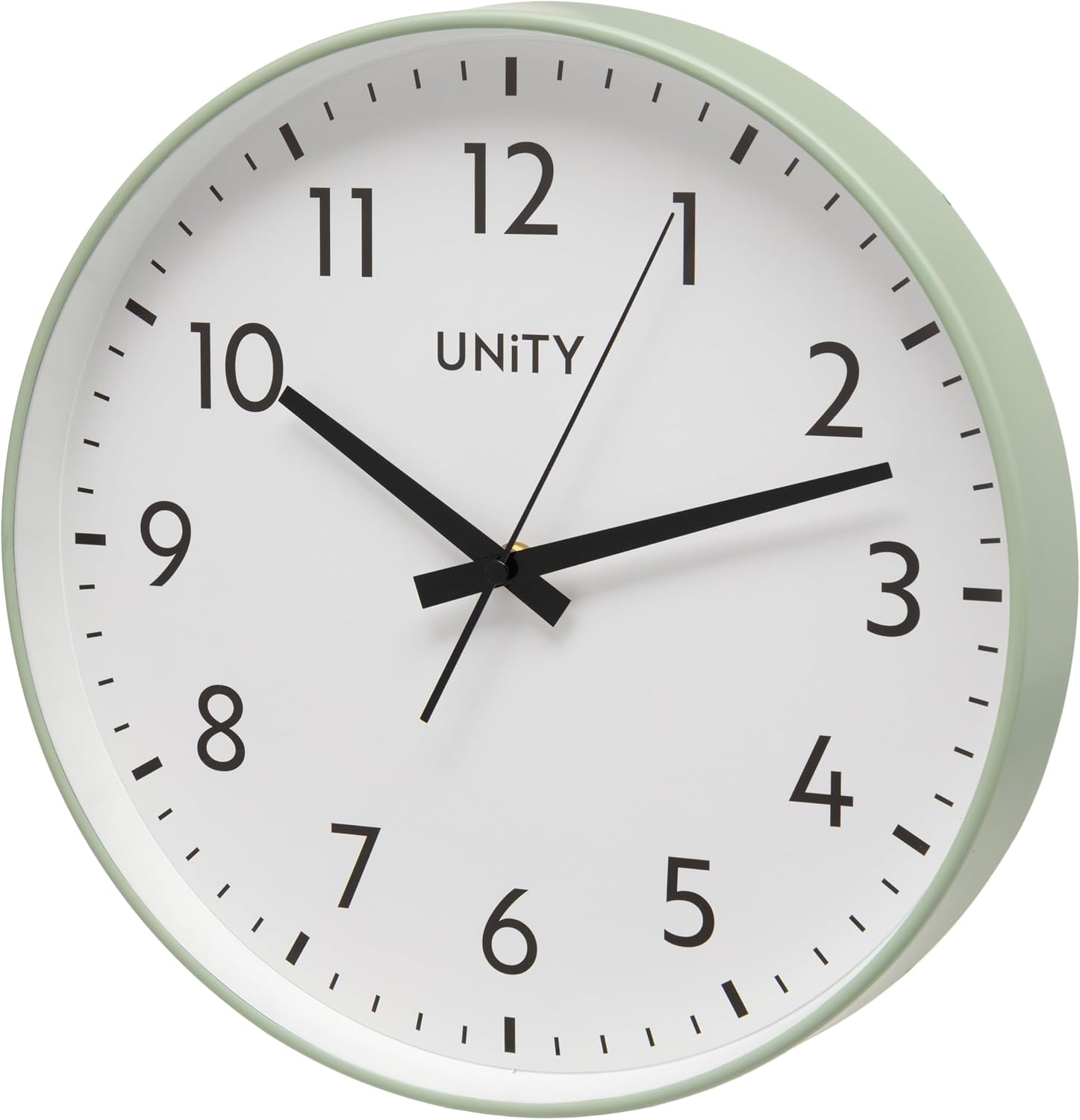 Unity Fradley 30cm Wall Clock - Green