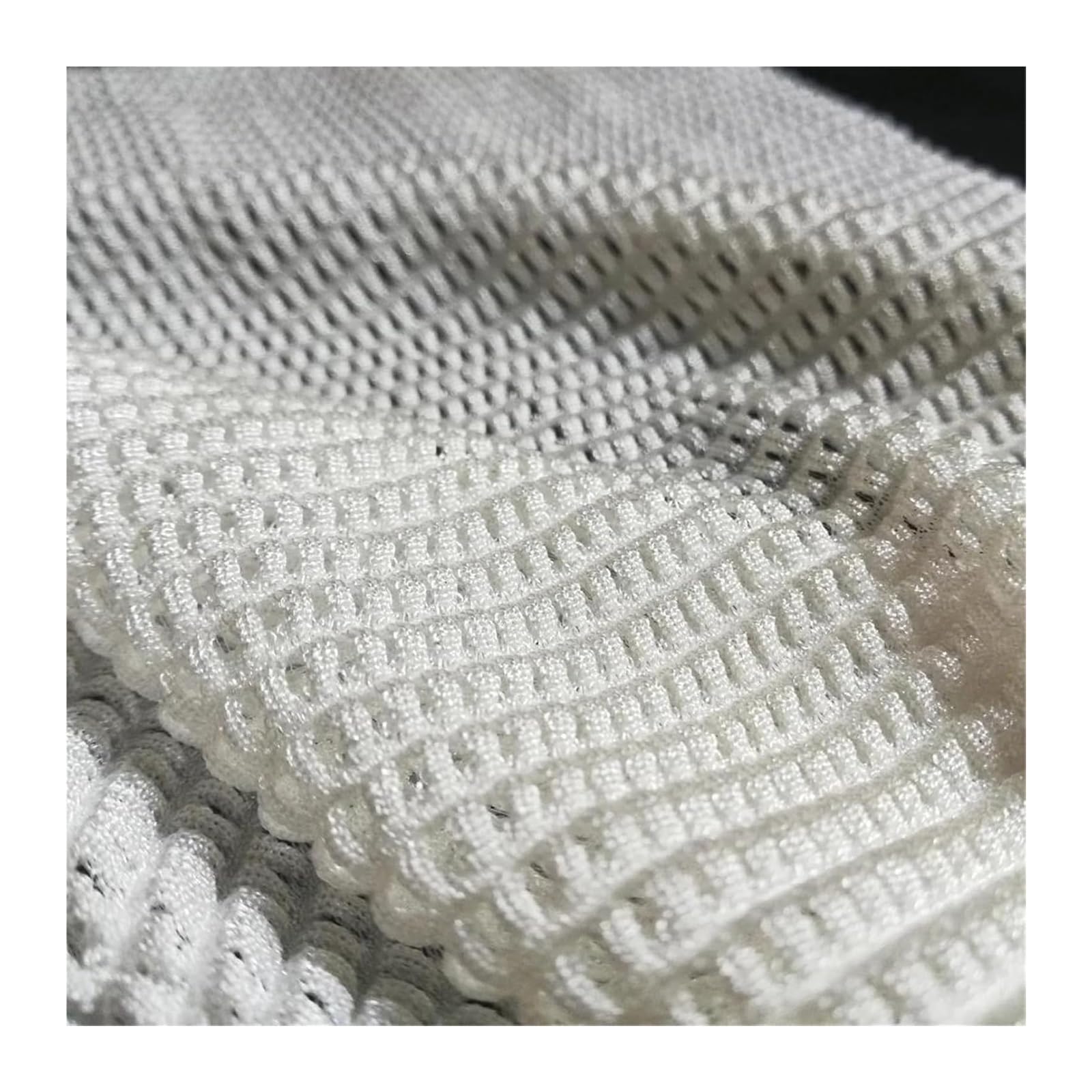 Tejido de malla para costura, Tela de malla LICRA elástica en 4 direcciones, suave, 1 yarda, 150cm, pasatiempos costura sujetador Multicolor(Cream,90cmx150cm)