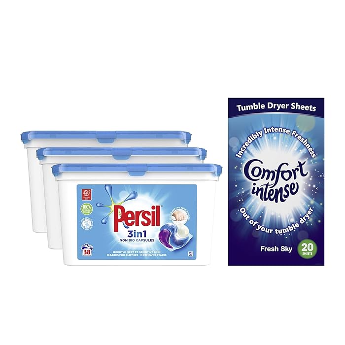 Buy Persil Non Bio Washing Detergent Laundry Capsules 6 month supply