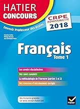 Download Hatier Concours CRPE 2018 - Français tome 1 - Epreuve écrite d'admissibilité PDF