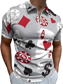 Mens Polo Shirts Short Sleeve Casual Solid Stylish Dry Fit Performance Designed Collared Golf Polo Shirts for Men