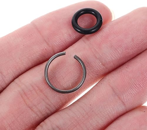 Miniatura 4 de TEHAUX - 10 juegos de llaves de impacto con anillo tórico, piezas de herramienta de llave de impacto