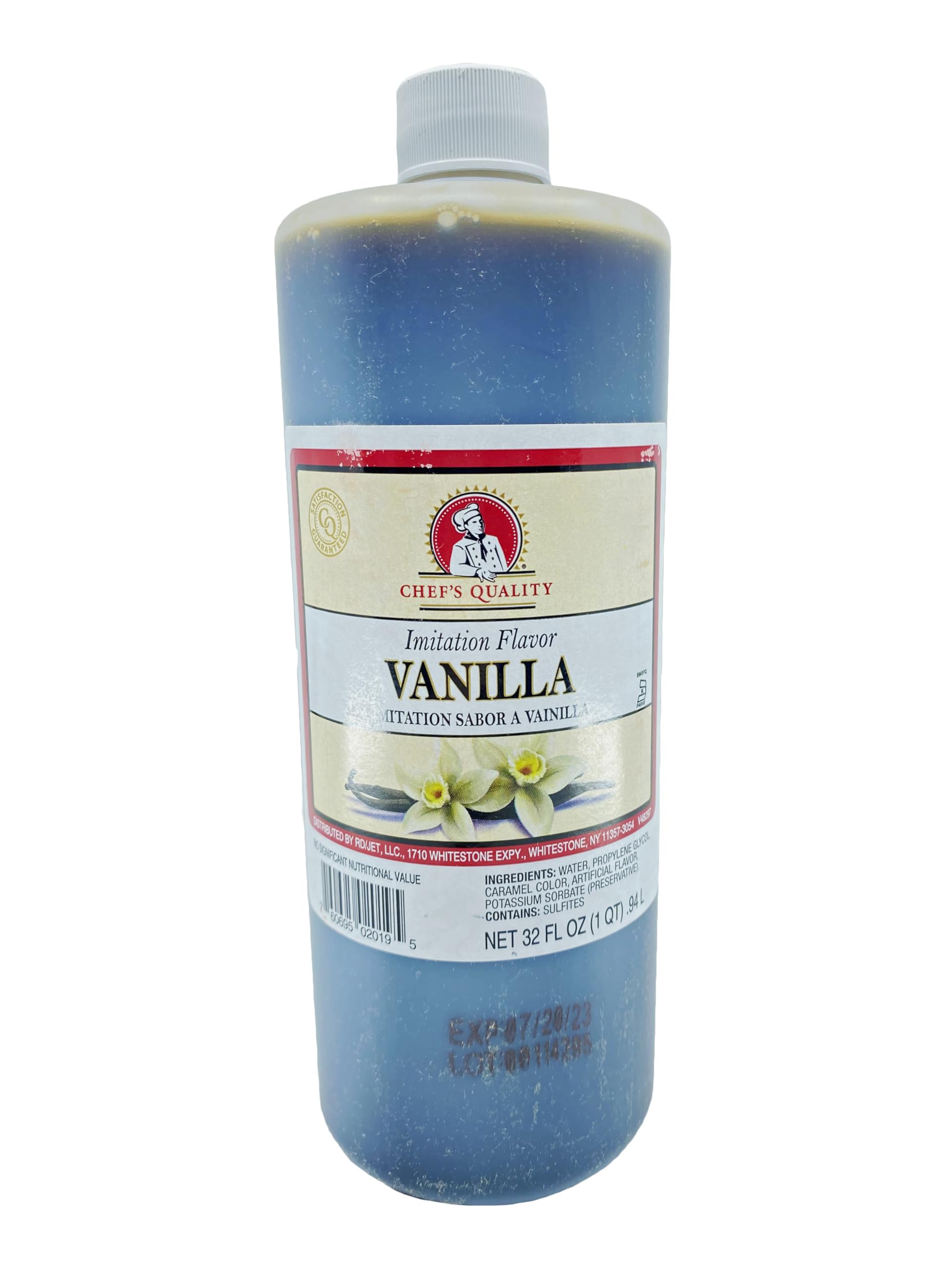 Amazon.com: Chef's Quality Imitation Flavor Vanilla 32oz : Grocery
