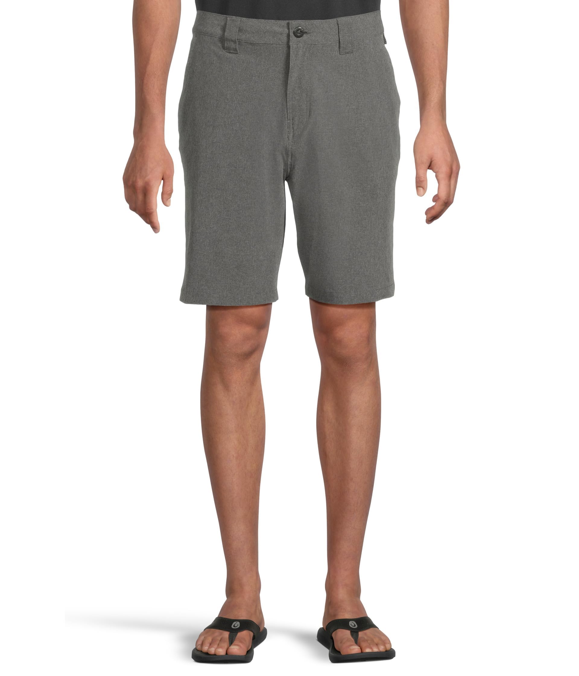 Quiksilver Men's Union Amphibian 20 Inch Water Friendly Hybrid Short, Black, 34