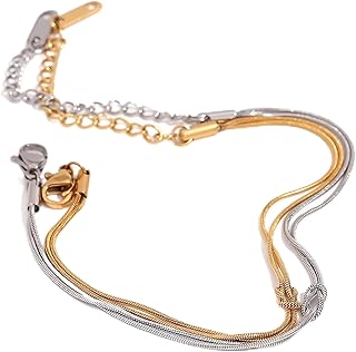 Fashion Bracelet - A Versatile Jewelry Piece for Any Occasion, Great as a Thoughtful Gift for Friends or Partners, Showcasing an Unmatched Non-Adjustable Chain Design for Special Events.