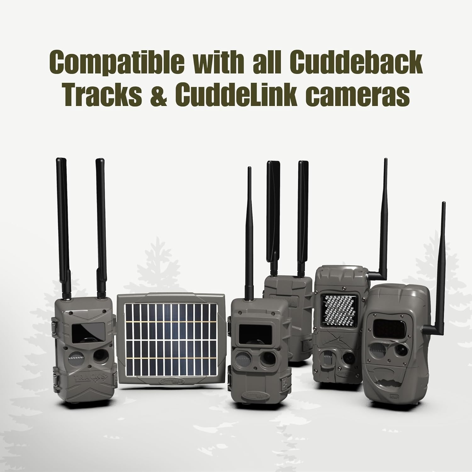 Cuddeback Solar Power Bank PW-3600 compatible with various Cuddeback cameras