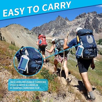 iScooter Cooling Towel (1 Pack) - High Absorbent Sports Towel with UPF 50 Sun Protection - Ideas for Yoga, Gym, Camping - 40 * 12 inch Cooling Towel - Blue