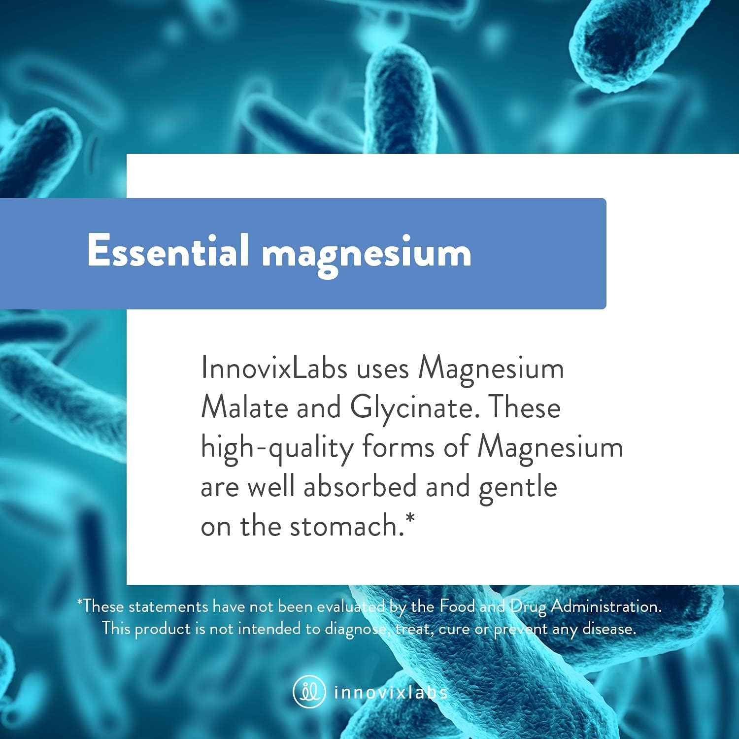 Buy InnovixLabs Advanced Magnesium, High Absorption Magnesium Glycinate