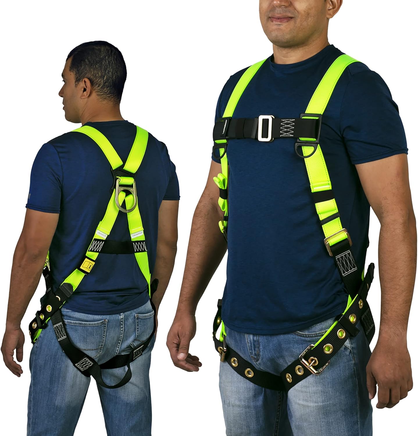 JORESTECH Safety Full Body Harness with differnet Safety Lanyards for Fall Protection