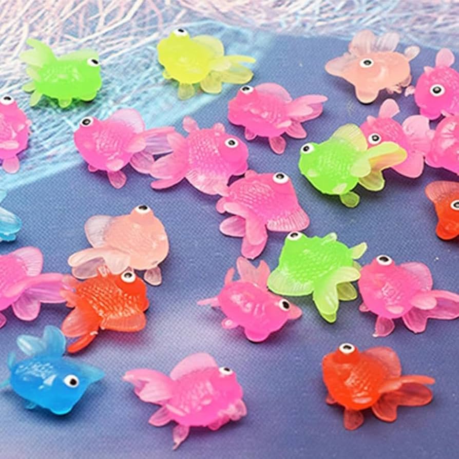 Amazon | 金魚すくい おもちゃ100匹 ミニ金魚 出目金魚すくい