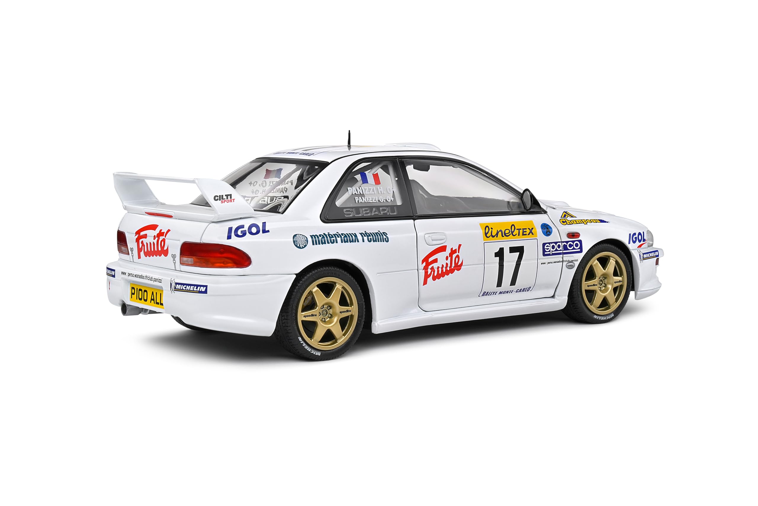Amazon.com: Solido 1:18 Scale Diecast Subaru Impreza S5 WRC99 22B