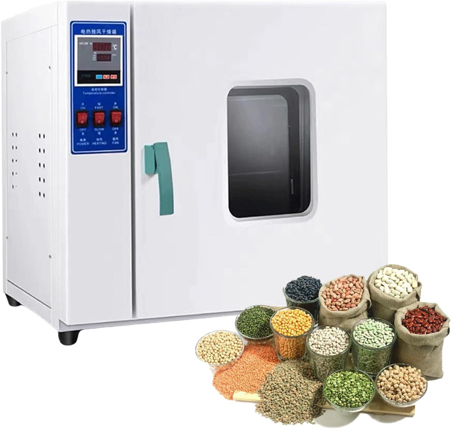 Electric Heating Constant Temperature Drying Oven,for Laboratory Test Drying,Heat Treatment Heating,Indoor +10℃-300℃,Temperature Display,with 2 Layer Partition,16L