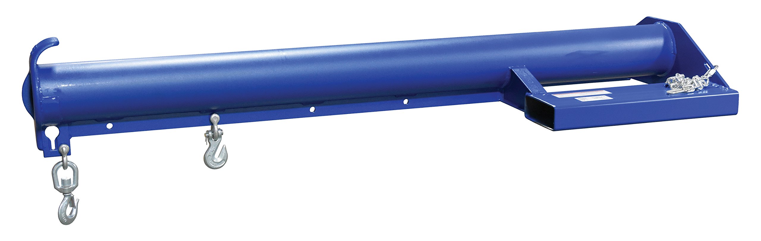 Vestil LM-EBNT-4-24 Steel Non-Telescoping Lift Master Fork Truck Economy Boom, 4,000-lb. Capacity, Overall LxWxH (in.) 32 x 81.625 x 13.3125, Overall Extended Length (in.) 81-5/8