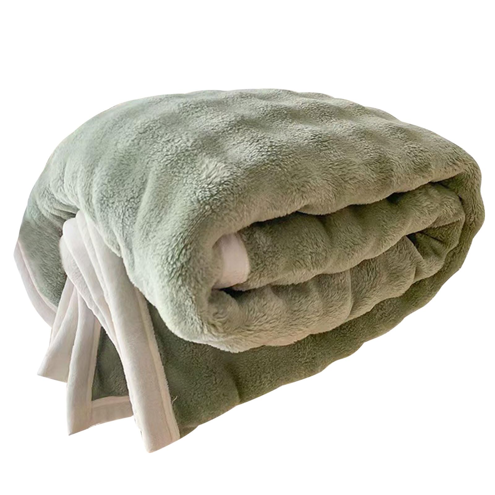 Kalttoy Blanket Plushie Throw for or Picnics 150x200cm in Plain Color Optional Easy to Clean Couch Throw