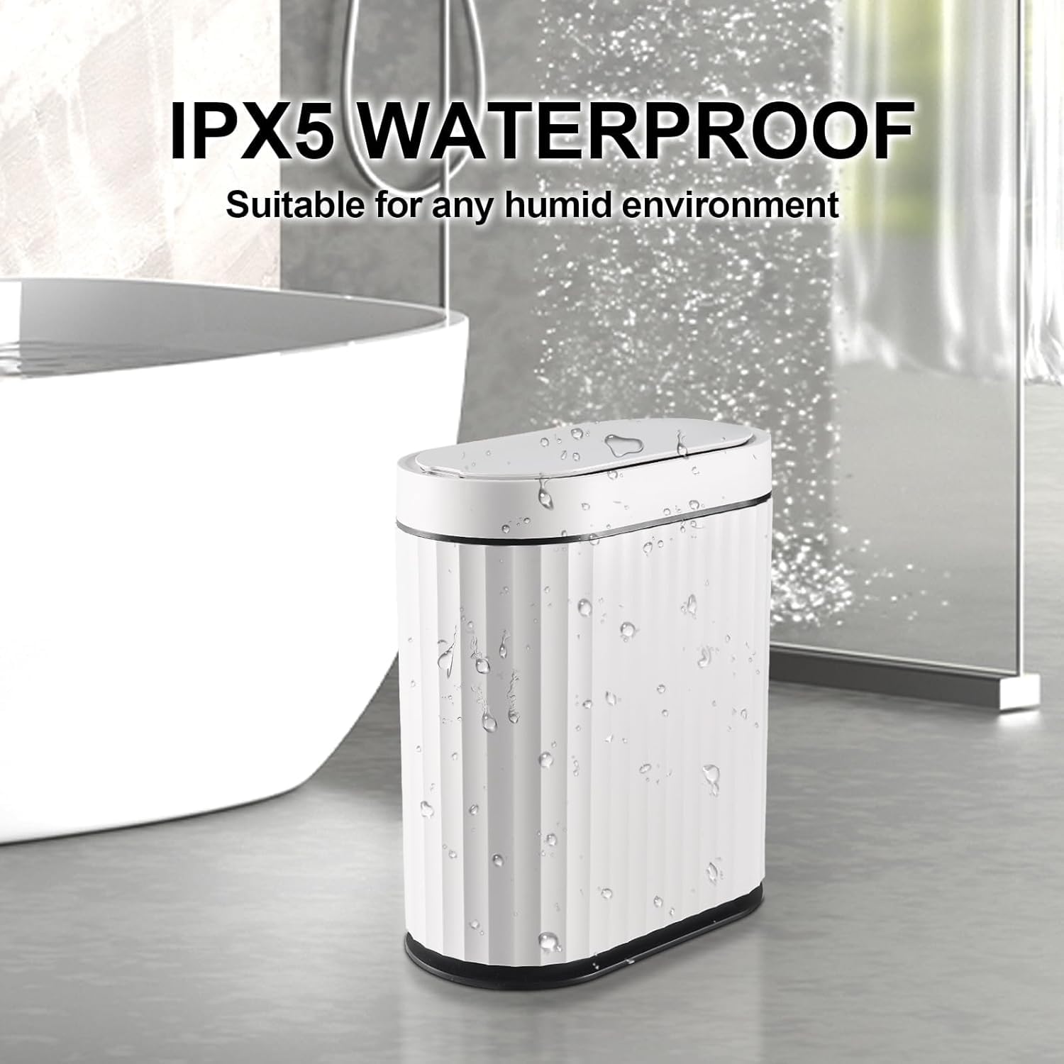 Touchless Trash Can - Gold Motion Sensor -6 Touchless Trash Can - Gold Motion Sensor -6