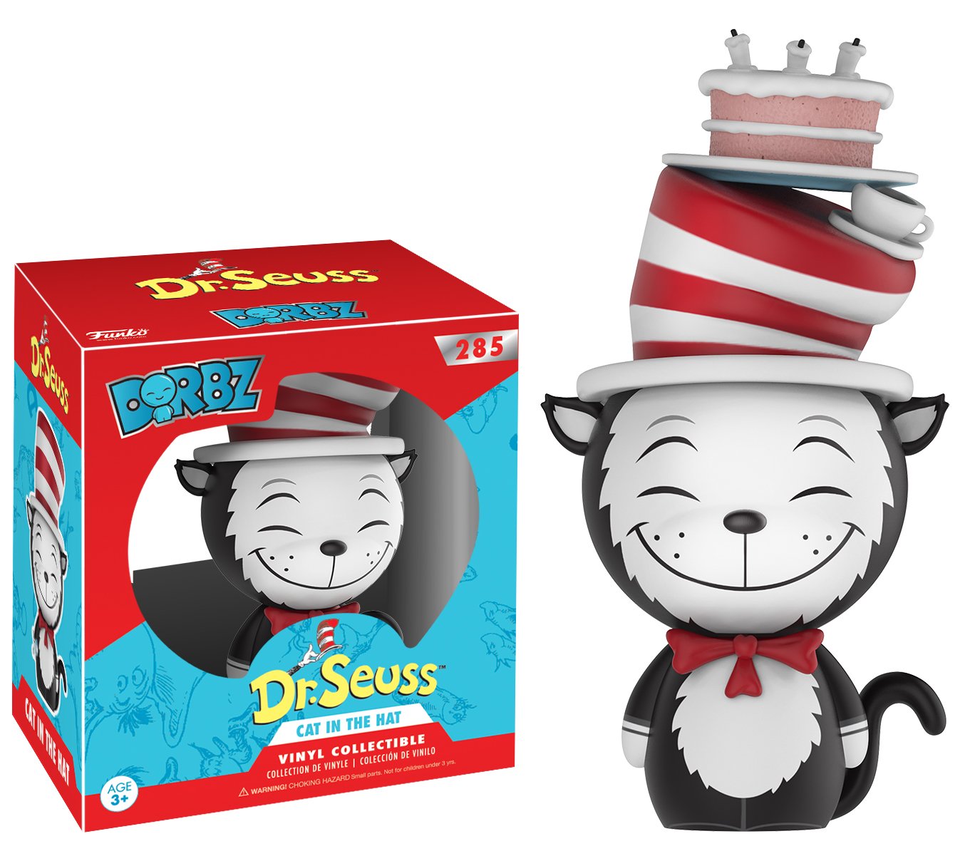 Amazon.com: Funko Dorbz Dr. Seuss Cat in The Hat (Styles May Vary