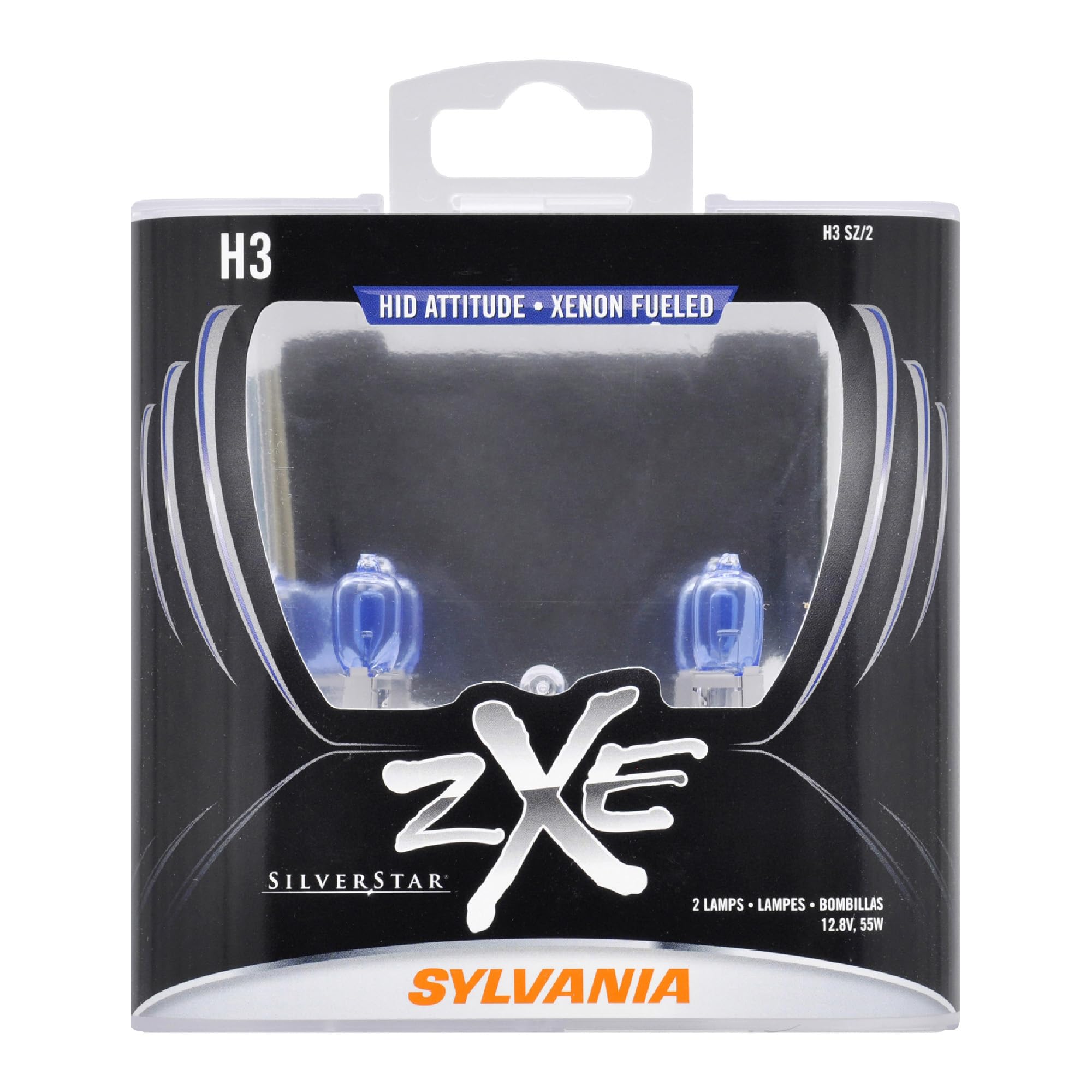 Amazon.com: SYLVANIA H3 (64151) SilverStar zXe Halogen Fog Light
