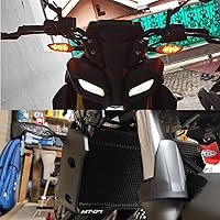 Vista 6 de Indicadores de señal de giro delanteros o traseros para motocicleta compatibles con Yamaha YZF R15 R25 R3 R125, YBR 125 250, MT 125 15 03 09 01 25