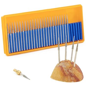Amazon.com: JINGLING 2.5mm Diamond Grinding Head Tapered