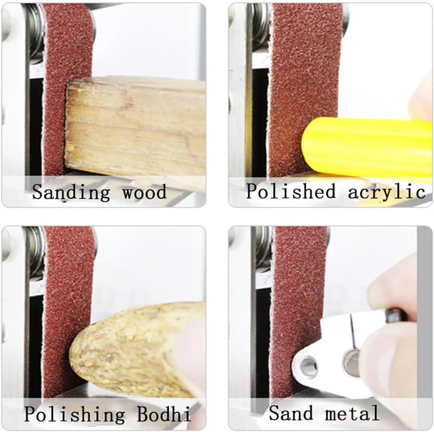 10PCS/Set 533 * 75mm Sanding Belts 60-240 Soft Metal Polishing Sandpaper Abrasive Bands for(10pcs 60 Grit)