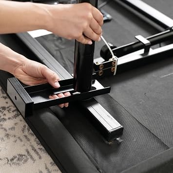 GhostBed Adjustable Bed Headboard Brackets - Kit for Bed, Works with Adjustable Frames Under Leg Installation - Universal Brackets - Easy to Customize - Durable - Solid Steel
