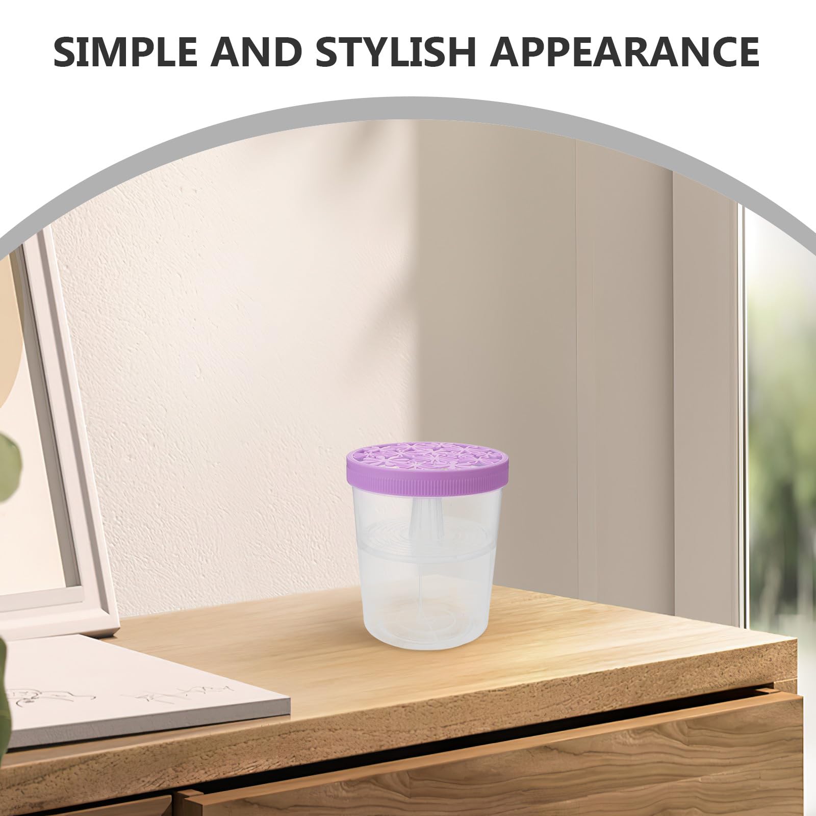 Alipis 6 unidades de absorbentes de humedad vacíos, a prueba de fugas, para bricolaje, rellenables, para deshumidificadores, armarios y baños, color morado.